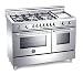 Bertazzoni : Professional X486GGGVX 48in Pro-Style Gas Range