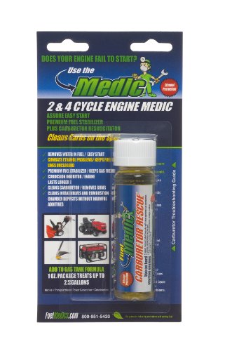 Fuel Medics 83559 2 Cycle and 4 Cycle Engine Medic for Gasoline Engines, 1-Ounce On Sale
