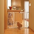 Carlson Extra Wide Walk Through Gate with Pet Door