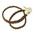 Braided Leather Promise Bracelet