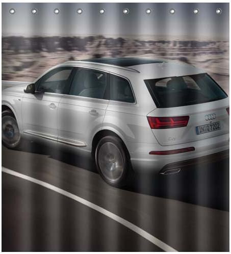 Home Bath Bathroom Curtains Machinewash Polyester Trendy Perfect 72x72 inch / 180x180 cm