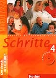 Schritte 4. Kursbuch und Arbeitsbuch mit Audio-CD zum Arbeitsbuch: Deutsch als Fremdsprache