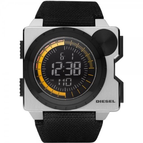 Diesel Herren-Armbanduhr XL Digital Textil DZ7222