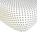 Tadpoles Basics 2-pc. Fitted Crib Sheet Set - Sage Polka Dot