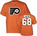 Philadelphia Flyers Jaromir Jagr Orange Reebok T Shirt