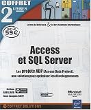 Access et SQL Server - Coffret de 2 livres : les projets ADP, une solution pour optimiser les d�veloppements