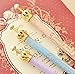 ONOR-Tech Set of 6 Lovely Cute Adorable Crown Design Ballpoint Pen Ball Pen for School, Office, Family use