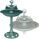Alpine Fountain with Frogs and Angel - TEC100
