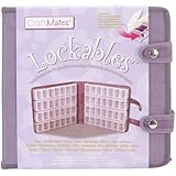 Craft Mates Lockables Ultrasuede Large Organizer Case, Purple