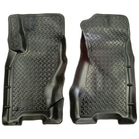 Front Floor Liners Custom Molded Black