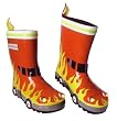 Kids Fireman Rain Boots