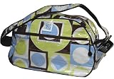 Taylor Weekender Diaper Bag in Geo Blue
