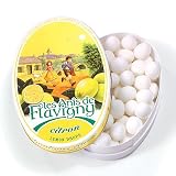 Lemon - Abbaye de Flavigny Tin Anise drops all natural 1.8 oz, One