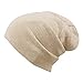 Morehats Cotton Soft Stretch Knit Slouchy Beanie Hip-hop Casual Daily Year Round Hat