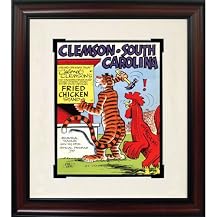 Clemson vs. South Carolina 1976 Framed Art