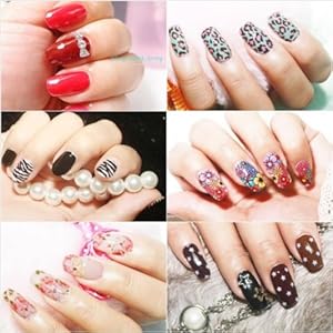 [ang Nail] Witchy Cover Nail Polish Strips - 16 Ea