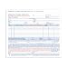 TOPS 4-Part Carbonless Bill of Lading Forms, 8.5 x 7.63 Inches, Simplified Format, Hazmat, 50 Sheets, White, (3843)