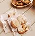 ONOR-Tech 100 PCS Lovely Cute Bowknot OPP Self Adhesive Cookie Bakery Candy Biscuit Roasting Treat Gift DIY Plastic Bag (Snowflake + Bowknot Design)