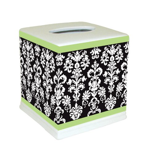 Damask Tissue Box Cover