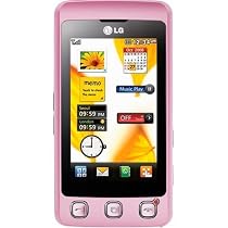LG KP500 Cookie (3MP Kamera, MP3) pink Smartphone