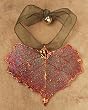Pendant - Iridescent Cottonwood Leaf