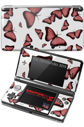 51d%2BOkGO2zL Nintendo 3DS Skin   Butterflies Pink