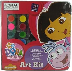 Nickelodeon: Dora the Explorer 51 Piece Art Kit