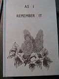 As I Remember It