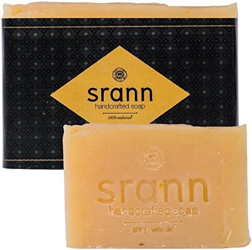 Menthol Eucalyptus &amp; Sweet Orange Face &amp; Body Soap - Soothing After Sun - Thai Spa Quality- Natural Organic Moisturizer - 7 Therapeutic Grade Essential Oils - Handmade, Fair Trade - 4.25 Ounce Bar