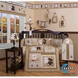 Boutique Baby Teddy Bear 13PCS CRIB BEDDING SET By GEENNY Designs