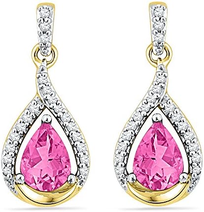 0.20CTW DIAMOND 3.00CT LPS EARRING