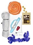 New Puppy Kit | Kyjen Slo-bowl, Kong Classic Small Dog Toy, Zanies Gecko Toy, Organic Treats, Pee Pads, Bag Clip, Plush Mat, Recipe Card