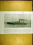 1900 STEAM-SHIP ZWEENA MOROCCO CANARY ISLANDS MADEIRA