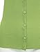 JJ Perfection Women's 3/4 Sleeve Crew Neck Button Down Knit Cardigan Sweater