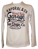 Kaporal - Tee shirt Manches longues - Ragaz - Blanc