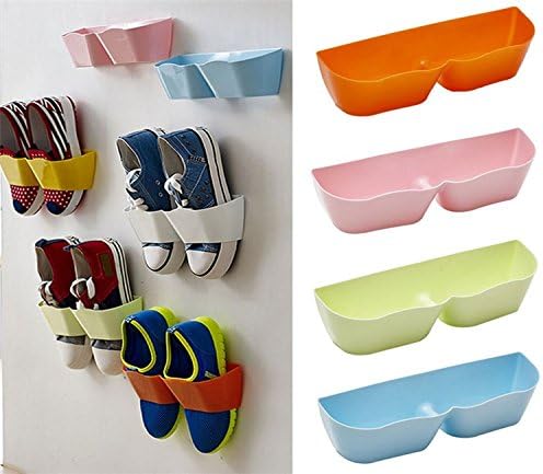 Shoe Rack Best Deal Creative Plastic Shoe Shelf Stand Cabinet Display Shelf Organizer Wall Rack, 1pcs 2016 New style