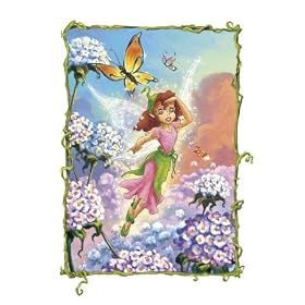 Prilla and the Butterfly Lie Art Poster Print, 9x12