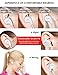 Bluetooth Headphones,Bluetooth Earbuds,Sophia Shop Bluetooth 4.1 Wireless Stereo Earphones Noise Cancelling Lightweight Sweatproof Headset with Microphone for Sports/Running/Jogging/Gym-White/Grey