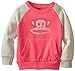 Paul Frank Girls' Rhinestone Julius Fleece Pullover Sweatshirt