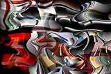 Celestial 5. Fine Art. Signed & Numbered Limited Edition Giclee Print by Paulo Bianco. 28 x 18. Weatherproof for Indoor or Outdoor Use.