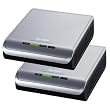 ZyXEL PL100KIT HomePlug Powerline 85 Mbps Ethernet Adapter (Starter Kit -- 2 Units)