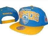 San Diego Chargers Mitchell & Ness Adjustable Snap Back Baseball Cap Hat