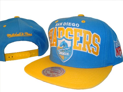 San Diego Chargers Mitchell & Ness Adjustable Snap Back Baseball Cap Hat