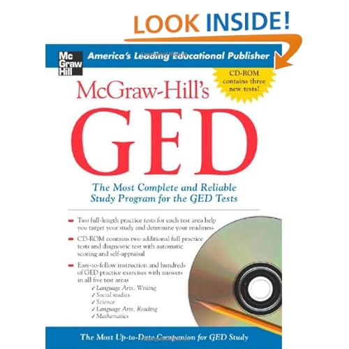 McGraw-Hill's GED w/ CD-ROM: The Most Complete and Reliable Study Program for the GED Tests