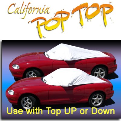 1990-2005 MIATA DuPont Tyvek PopTop Sun Shade, Interior, Cockpit, Car Cover. Use with Top UP or Down - SEMA SHOW NEW PRODUCT AWARD WINNER - 1990,1991,1992,1993,1994,1995,1996,1997,1998,1999,2000,2001,2002,2003,2004,2005