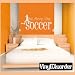 Eat Sleep Play Soccer Sports Hobbies Outdoor Vinyl Wall Decal Sticker Mural Quotes Words S011