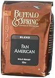 Buffalo & Spring Pan American Blend, Whole Bean Coffee, 12-Ounce Bags (Pack of 3)