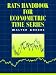 RATS, RATS Handbook: Handbook for Econometric Time Series