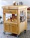 Double Door Butcher Block Island - Home Styles 88-5212-92