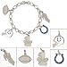 Wincraft Indianapolis Colts Charm Bracelet Size: One Size